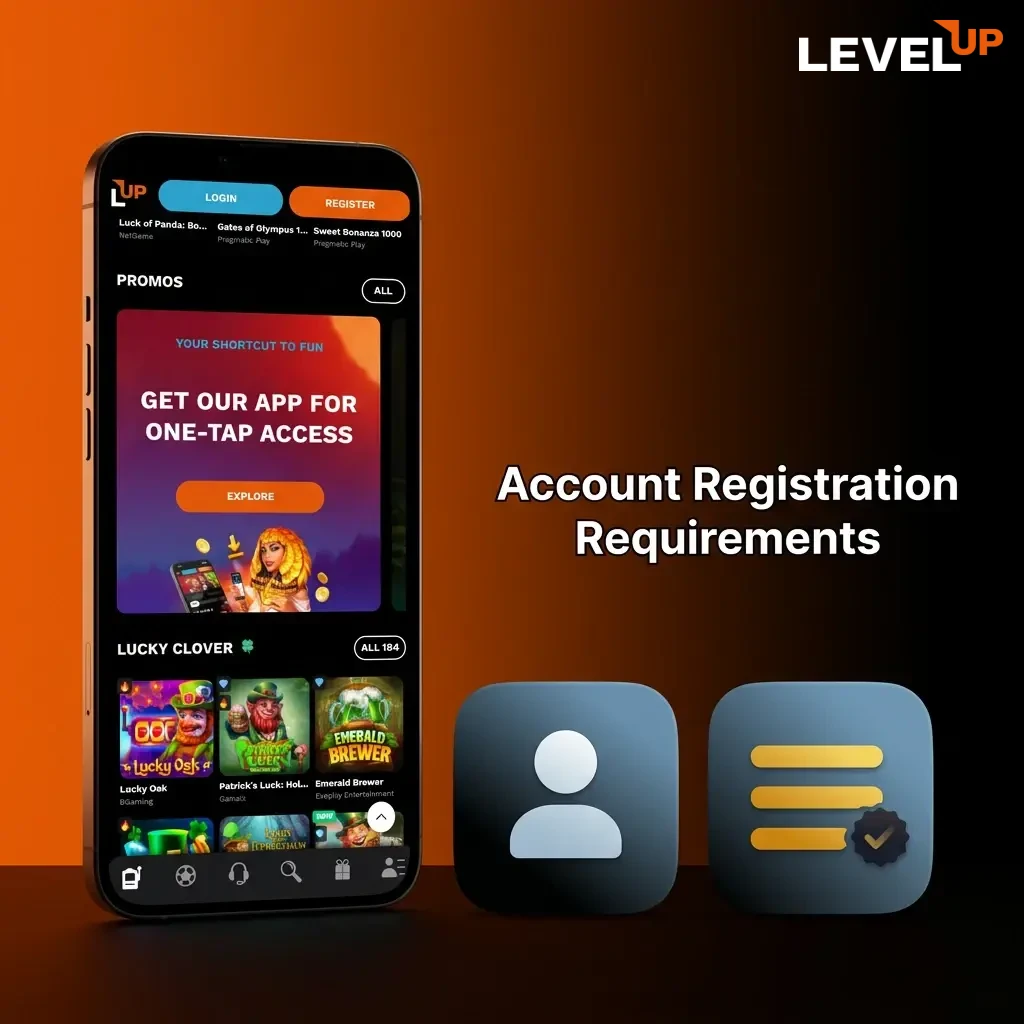 Australian online casino account registration requirements checklist for eligible players aged 18+