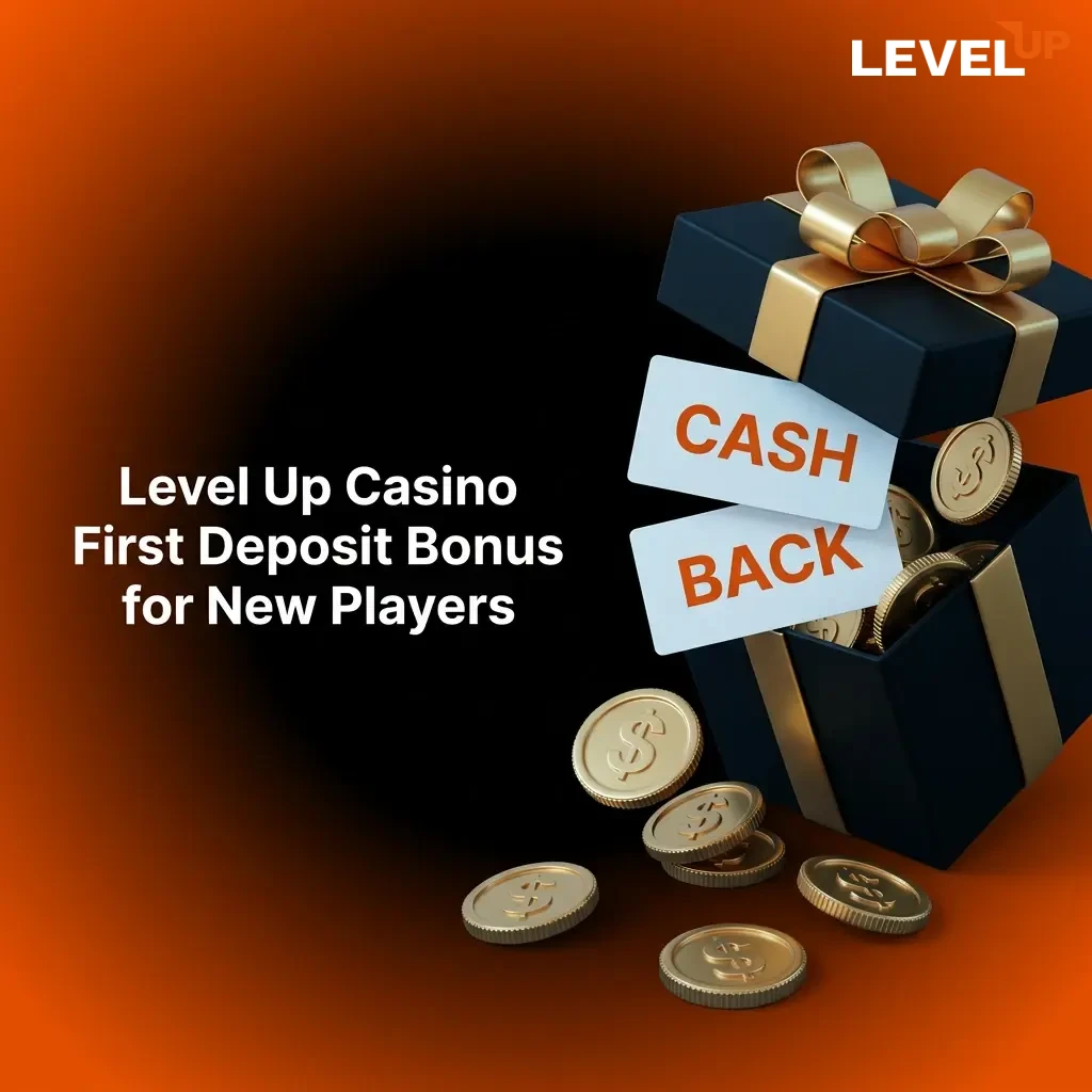 Level Up Casino Australia first deposit bonus: 475% up to AUD 5,500 plus 250 Free Spins for new players.